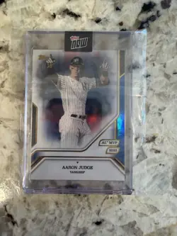 Topps MVP Collection 2025 Blue Foil Serial #/35 Aaron Judge New York Yankees NYY - Image 1