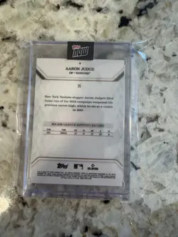 Topps MVP Collection 2025 Blue Foil Serial #/35 Aaron Judge New York Yankees NYY - Image 2
