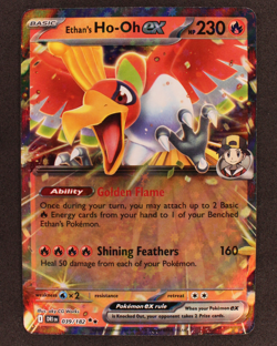 Ethans Ho-oh EX 039/182 - Pokemon Card TCG - Destined Rivals - NM - Image 1