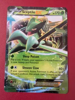 Sceptile EX 7/98 Holo Ancient Origins Pokemon Card Excellent Condition - Image 1