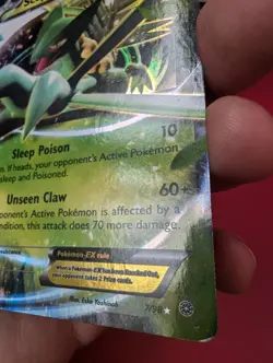 Sceptile EX 7/98 Holo Ancient Origins Pokemon Card Excellent Condition - Image 5