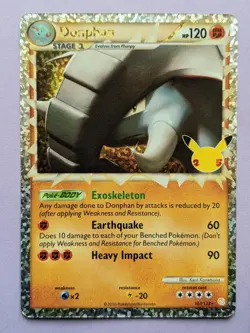 DONPHAN 107/123 MP CELEBRATIONS: CLASSIC COLLECTION Classic Collection Pokemon - Image 1