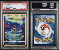 2023 POKEMON SWORD & SHIELD CROWN ZENITH #GG07 FULL ART/KELDEO PSA 9 - Image 3
