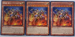 Yugioh 3X Jizukiru, The Star Destroying Kaiju BOSH-EN088 Rare 1st Ed NM Playset - Image 2