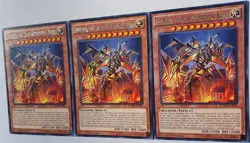 Yugioh 3X Jizukiru, The Star Destroying Kaiju BOSH-EN088 Rare 1st Ed NM Playset - Image 5