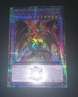 RED-EYES DARK DRAGOON - QUARTER CENTURY SECRET RARE RA02-EN021 YUGIOH! - Image 1