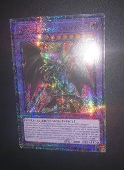 RED-EYES DARK DRAGOON - QUARTER CENTURY SECRET RARE RA02-EN021 YUGIOH! - Image 3