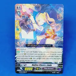 Dudley Cheers, Linda G-BT09/038EN Rare Cardfight Vanguard Bushiroad Card - Image 1