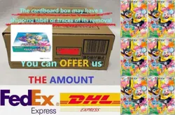 CASE sv9 Pokemon Card Battle Partners SEALED BOX x12 Iono PROMO CARD x6 - Image 1