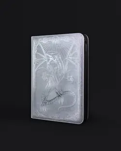 Yu-Gi-Oh! Blue-Eyes White Dragon 9 Pocket Zipper Trading Card Binder - Image 3