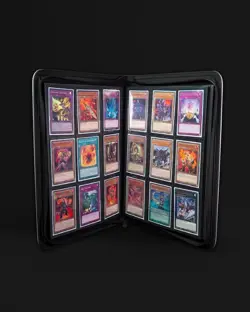 Yu-Gi-Oh! Blue-Eyes White Dragon 9 Pocket Zipper Trading Card Binder - Image 5