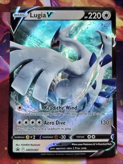 Lugia V Promo SWSH: Sword & Shield Promo Cards SWSH301 LP - Image 1