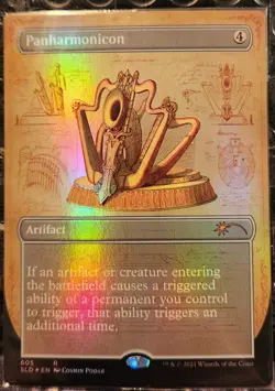 MTG Secret Lair Drop - Panharmonicon #605 - Artifact Rare - Foil - Image 1
