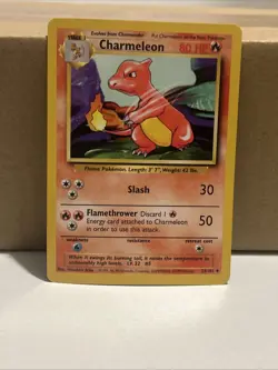 Pokemon TCG Charmeleon Base Set, 24/102 - Image 1