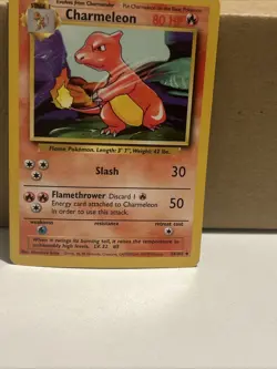 Pokemon TCG Charmeleon Base Set, 24/102 - Image 3
