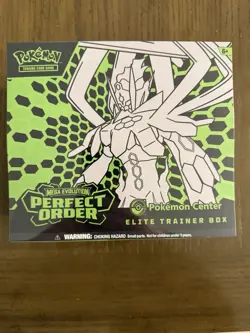 Pokemon Center Perfect Order ETB Elite Trainer Box Sealed - Image 1