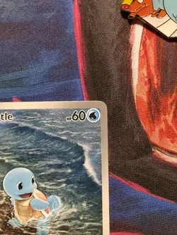 Squirtle 170/165 - Scarlet Violet 151 Illustration Rare English Pokemon NM - Image 4