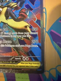 Pokemon TCG Mega Evolution - Mega Lucario EX Full Art 160/132 NM - English - Image 5