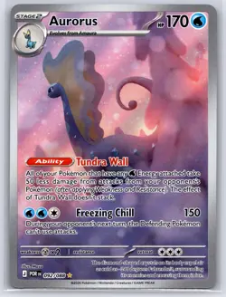 AURORUS 092/088 PERFECT ORDER ILLUSTRATION RARE HOLO POKEMON NEAR MINT - Image 1