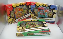 Pokemon TCG Ascended Heroes Mega ex Box Set of 3 - Meganium Emboar Feraligatr - Image 1