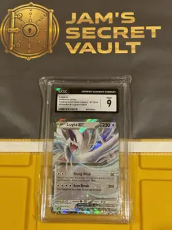 CGC 9 Lugia ex 017/034 Pokemon TCG Classic Holo Venusaur Deck - Image 2