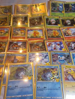 McDonalds POKEMON COMPLETE HOLO + NON HOLO SET PROMO 25th Anniversary 50/50 - Image 3