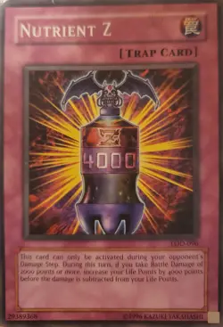 Ryu Senshi LOD-019 and Nutrient Z LOD-096 Unlimited MP Yugioh - Image 4