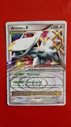 Pokemon TCG Arceus LV.X DP53 (Omniscient) - Black Star Promo Holo Rare - LP - Image 1