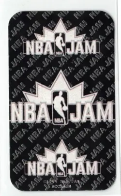 1999 NBA Jam Acclaim Michael Jordan (Bulls) Kobe Bryant (LAL) Mini Promo Card - Image 2