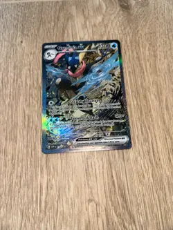 Greninja EX SVP 132 Shrouded Fable Black Star Promo Illustration - Image 3