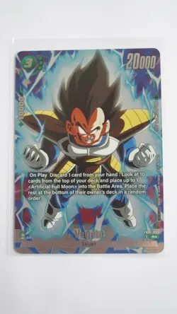 Vegeta FB04-069 R ⭐ Alt Art Winner Promo Dragon Ball Super Card Fusion World - Image 3