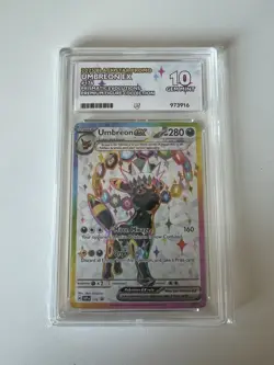 Pokemon TCG Umbreon EX Svp176 Premium Figure Collection Promo Ace 10 - Image 1