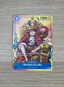 Monkey.D.Luffy (2nd Anniversary Stamped Promo) P-043 - One Piece TCG - English - Image 1