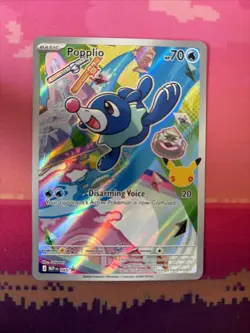 Pokemon Card Popplio 30th Celebration Black Star Promo 045 Near Mint - Image 1