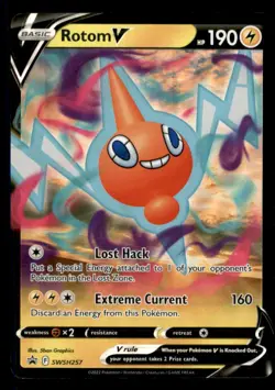 Rotom V Promo Holofoil SWSH: Sword & Shield Promo Cards SWSH257 NM - Image 1