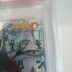 One Piece Card Game Sogeking SR Super Parallel Comipara PSA 10 Rare - Image 3