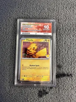 Pikachu 051/162 30th Anniversary Stamped 2026 Pokemon Day Promo ACE 10 - Image 1