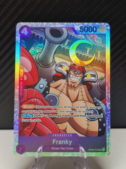 One Piece CCG TCG Franky PRB02 OP09-072 SR - Image 1
