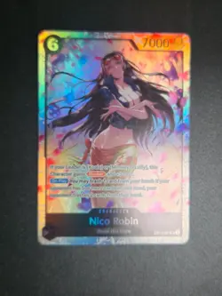 One Piece Card Game TCG Nico Robin OP12-087 SR Legacy Of The Master - Image 1