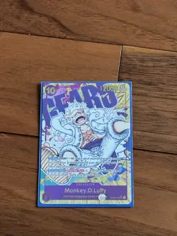 Monkey.D.Luffy OP05-119 SEC Alt Art Foil One Piece Awakening | NM ENGLISH - Image 1