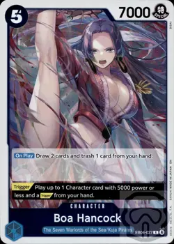 Boa Hancock EB04-027 R The Azure Sea's Seven One Piece Foil NM/M - Image 3