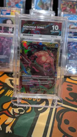 Roronoa Zoro OP06-118 SEC English Edition Ace 10 ONE PIECE PERFECT SUBGRADES - Image 1