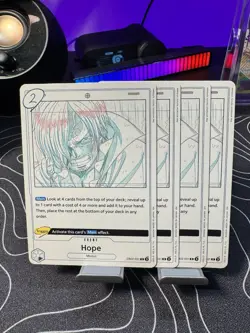 (x4) Hope EB02-050 R Anime 25th collection One Piece English PLAYSET - Image 1