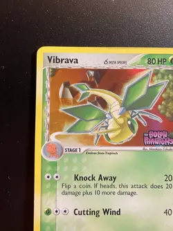 Pokemon Card-Vibrava -Holo-Ex Holon Phantoms-54/110-ENG-Stamped-Near Mint - Image 4