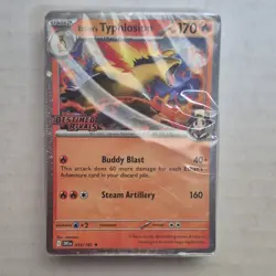 Pokemon Scarlet & Violet Typhlosion Deck English TCG Fire Creature Card 2023 - Image 1