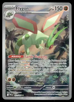 Pokemon Cards Flygon 101/094 Phantasmal Flames Illustration Rare NM *3 - Image 1