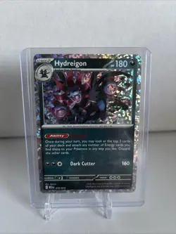 Hydreigon New 2025 McDonalds Happy Meal Holo Pokemon Dragon Discovery Card 10/15 - Image 1