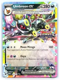 Umbreon ex - (Prismatic Evolutions Stamp) Holo Promo Miscellaneous Cards & Produ - Image 1