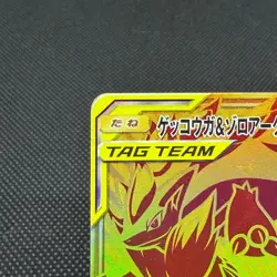 Greninja & Zoroark GX 223/173 Tag All Stars SM12a Japanese Pokemon Card #C7DF - Image 4