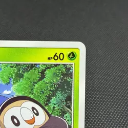 Rowlet 001/026 Ash Half Deck SMD 2017 HP60 Japanese Pokemon Card #38D1 - Image 2